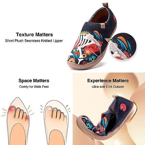 Image of UIN Women's Art Travel Shoes Slip On Casual Cozy Loafers Lightweight Comfort Fashion Sneaker Toledo Ⅰ