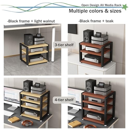 Support d'angle compact pour lecteur CD et étagère à disques de bureau - 3