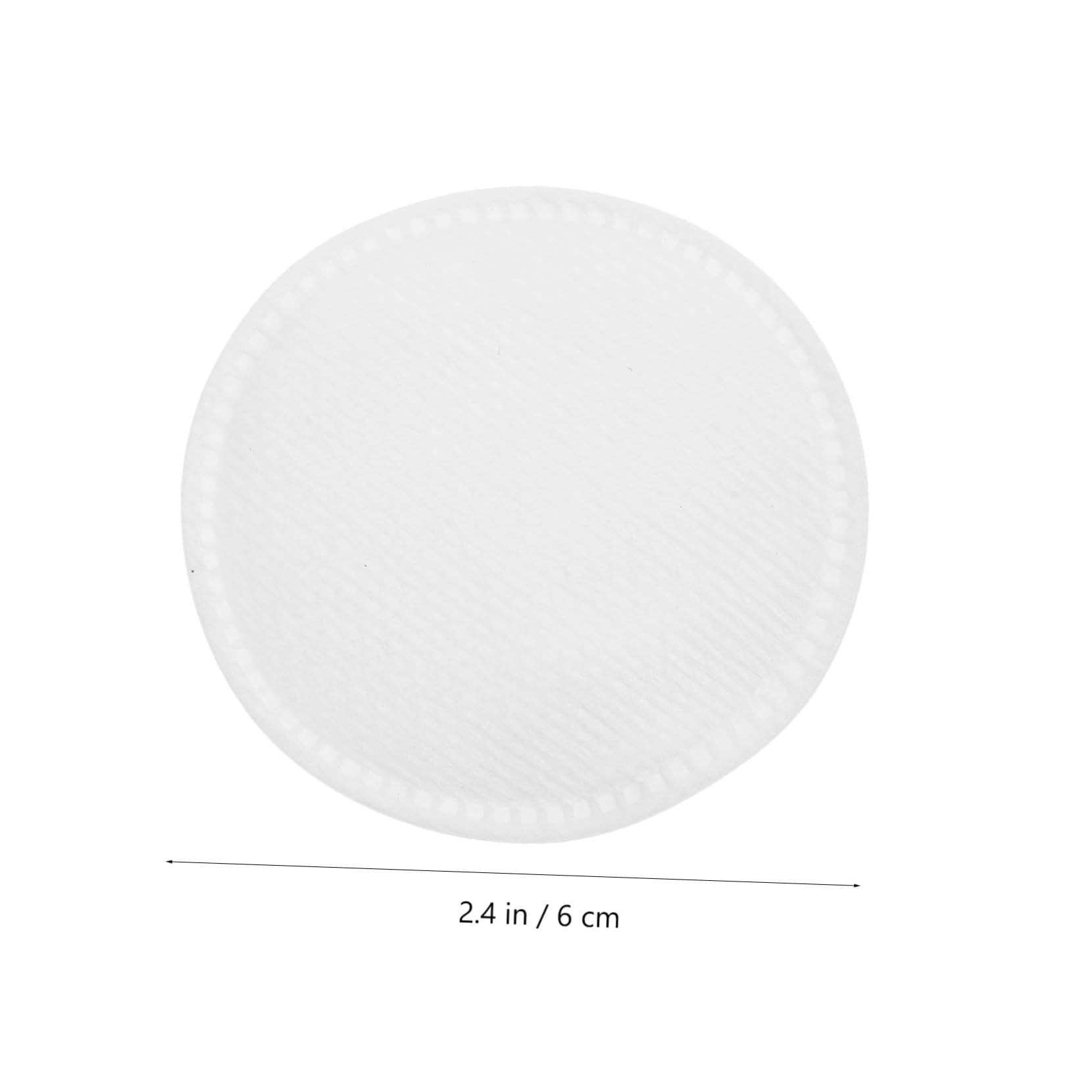 NULYLU Makeup Removal Wipes 60pcs Round Cotton Pads Gentle Facial Cleansing Reusable Makeup Remover Cloths Pure Cotton