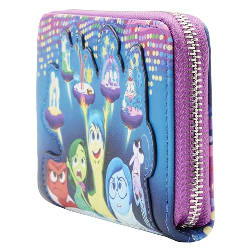 Loungefly DISNEY PIXAR INSIDE OUT CONTROL PANEL ZIP AROUND WALLET3
