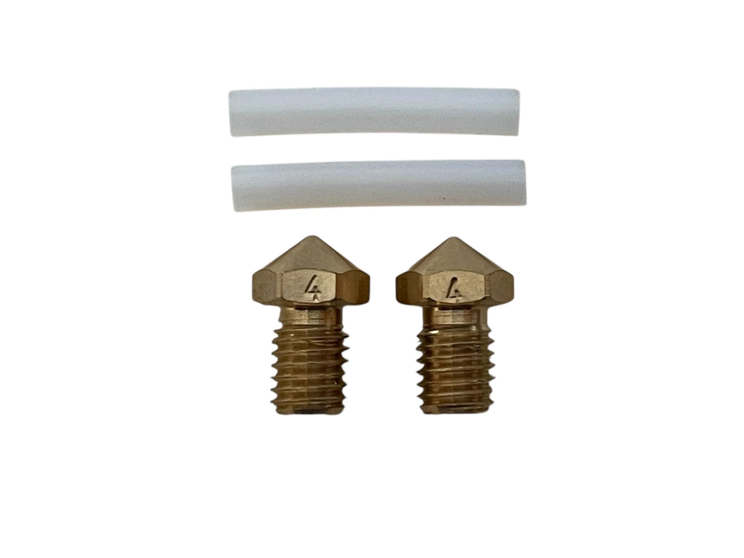 2-Pack 3D Printing Nozzle and Tube Set