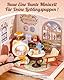 Rolife Super Creator DIY Miniature House Miniatur Haus Bausatz Selber Bauen Vitrine Staubschutz Kein Kleber Deko Schreibtisch Bücherregal Diorama Modellbau Bastelset für Kinder (Honey Tea Lounge)