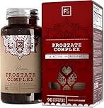 FS Prostate Supplements for Men UK | 90 Prostate Health Supplements for Men with Broccolli 750mg, Pumpkin Seed 500mg, Nettle Leaf 500mg & Zinc