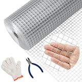 Rollo de malla metálica de alambre de calibre 19 de 1/2 pulgada,