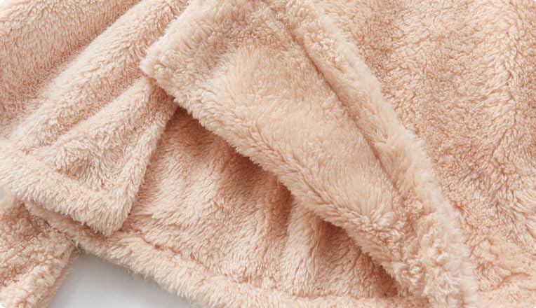 Cape Poncho en Fausse Fourrure pour Tout-Petits 0-3 Ans Manteau d'Hiver Chaud en Peluche Bébé Fille Garçon Cape à Capuche Coupe-vent Poncho Châle de Princesse Vêtements d'extérieur pour Siège Auto