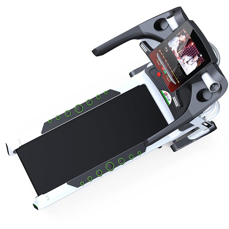 Image of Foldable Treadmill,Fitness Mini Multifunctional Electric Ultra Quiet, Suitable for Home, Gym, Business Office Use