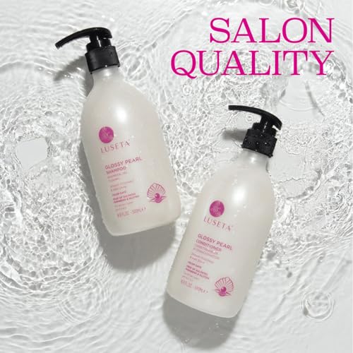 Image of Luseta Glossy Pearl Shampoo and Conditioner Set Color Safe