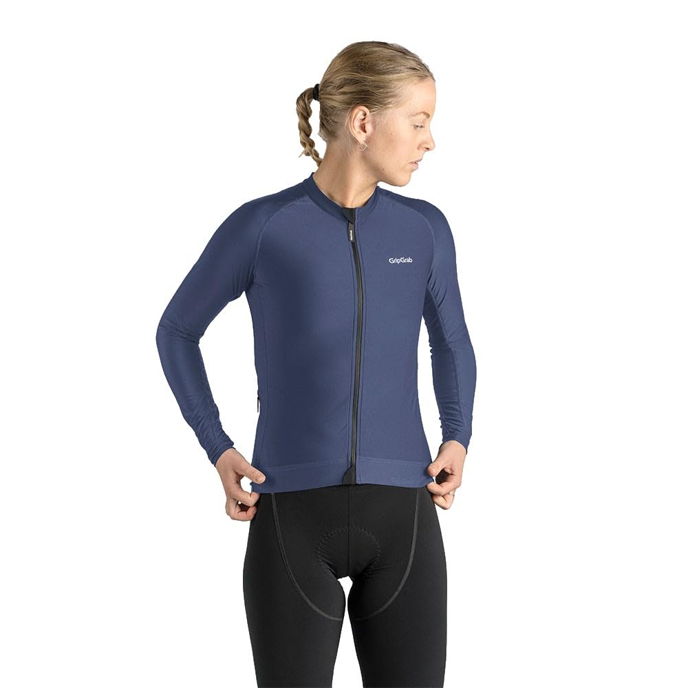 GripGrab PACR Maglia da Ciclismo a Maniche Lunghe, da Donna, Aderente, per la Primavera, l'autunno, la Mountain Bike
