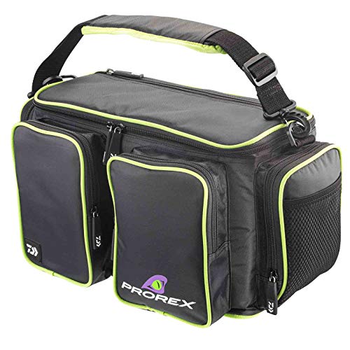 Borsa A Vita Piccola Daiwa DF1202 - 25x10x17 Cm - Nera - Attrezzatura Da Pesca Sportiva
