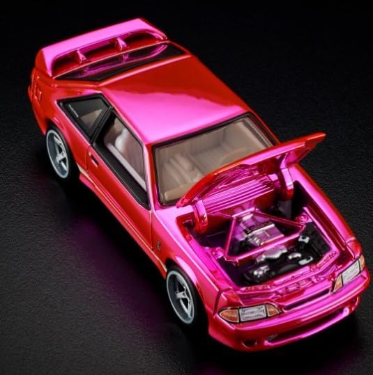 Mattel Hot Wheels RLC Exclusive Pink Edition 1993 Ford Mustang Cobra R, HWF29