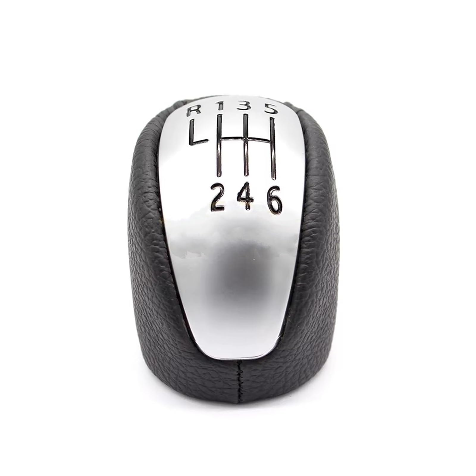 GHQFROP Transmission Gear Shift Knob for Laguna III MK3 2007-2014 Manual 6 Speed Gear Shift Knob Shifter Lever Head Car Interior Car Gear Stick Knob