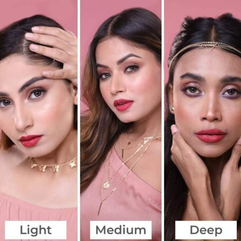 Image of PRAUSH BEAUTY (Formerly Plume) Plush Matte Lipsticks Super Light & Hydrating, Long Lasting, Rich Pigment, Smooth Soft Matte Finish, Showbiz, 4g