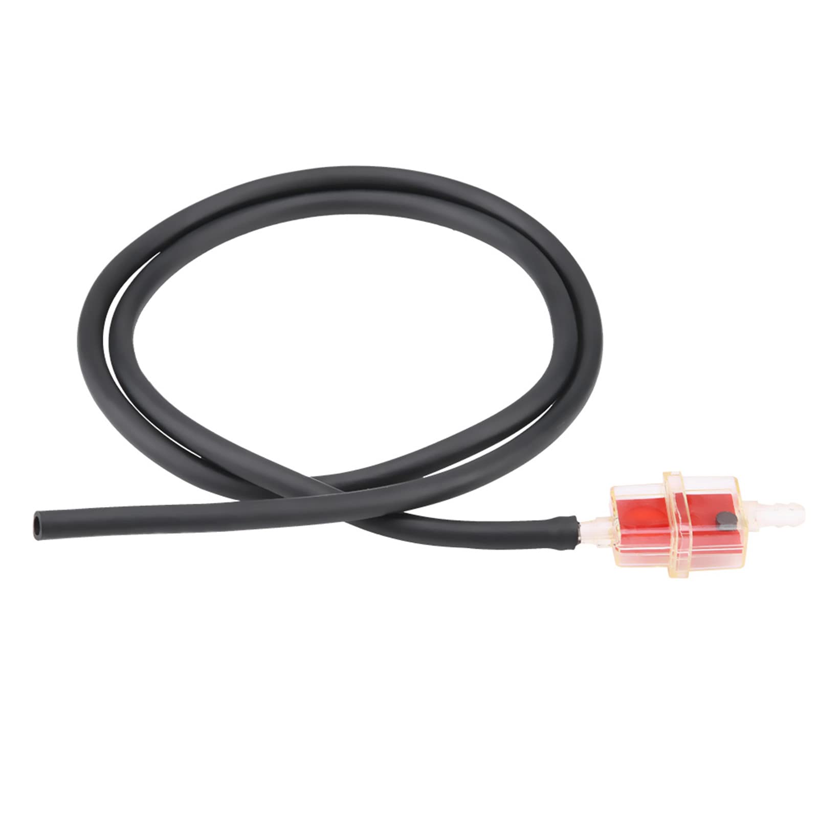 Kit Filtre à Carburant Moto – Filtre Carré 6 Mm + Tuyau 100 Mm + Colliers – Universel Pour Scooters, Tondeuses…