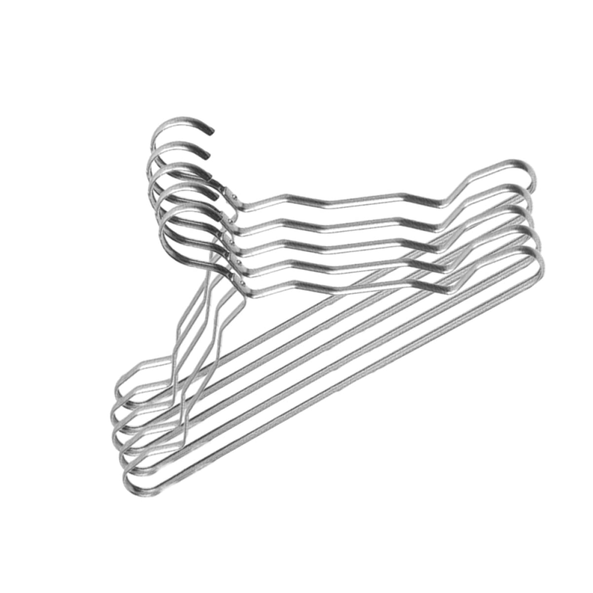 Alipis 2 Sets Kleiderbügel für Damen Modische Kleiderbügel für Zuhause rutschfest Wringfrei Stabiles Metall für Kleiderschrank und Wäsche 5 Stück