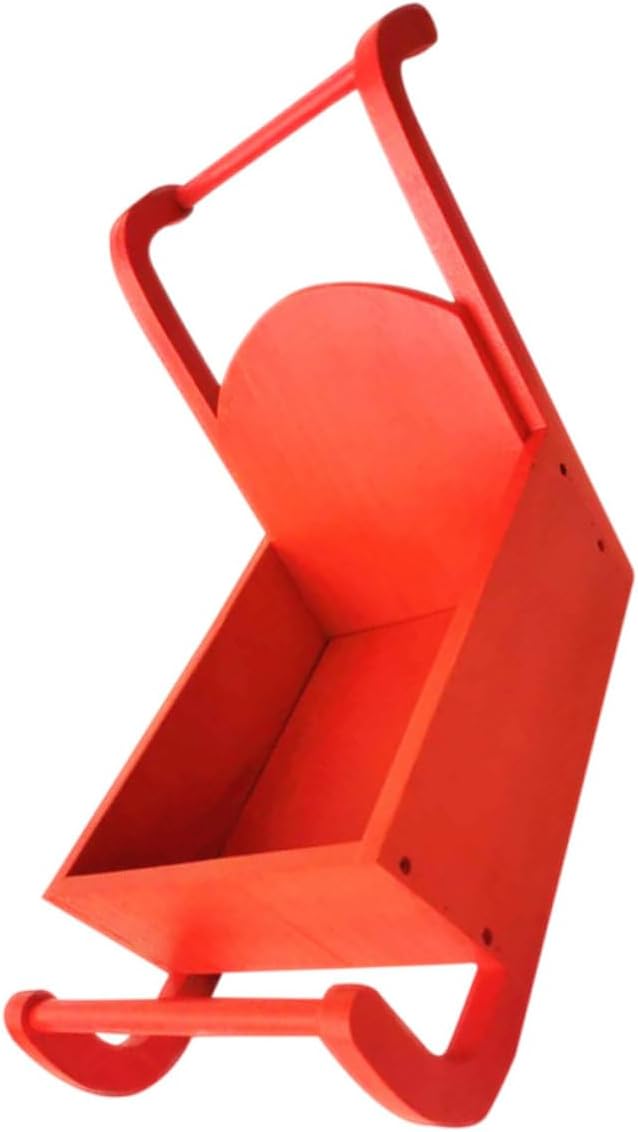 1Pc Photography Prop Christmas Sled Decoration for Photoshoots Sled for Newborn and Christmas Themes