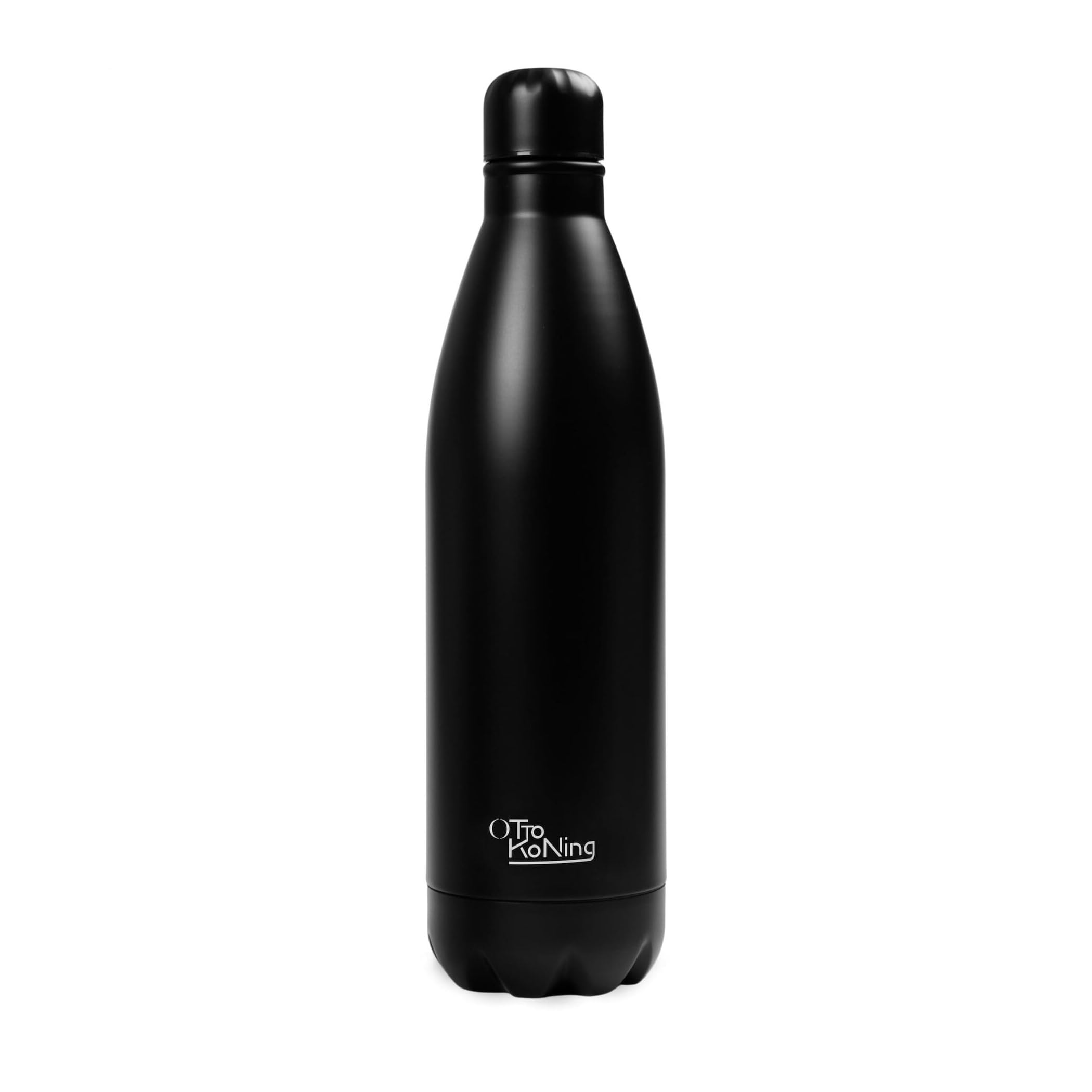OTTO KONING Borraccia Termica 1 Litro Acciaio Inox, Doppia Parete | Doppia parete sottovuoto, freddo 24 ore, caldo 12 ore, senza BPA e ftalati, antigoccia per sport, ufficio, scuola