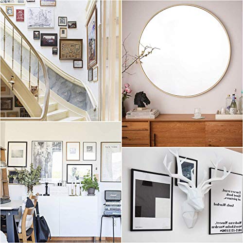 Picture Hanging Hooks, 50 Pcs Heavy Duty 10-50 Lbs Picture Hangers Hardware Kit With Nails For Picture Frame, Canvas, Mirror Hanging Decoration #TOP4