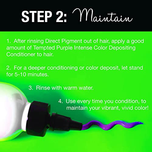 Kit Tinte Semi Permanente Pure Blends Purple Stain miniatura 6