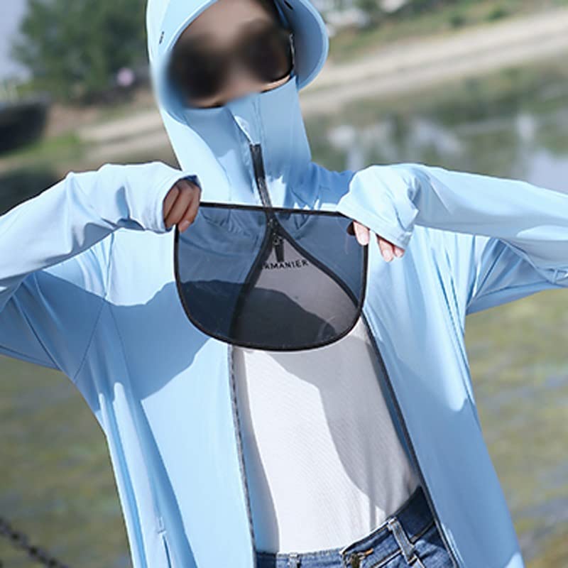 Vêtements de protection solaire longs légers et coupe-vent