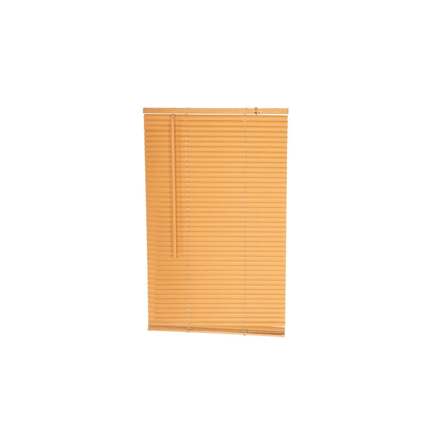 Oypla Teak 60 X 150Cm Pvc Wood Grain Effect Home Office Venetian Window Blinds With Fixings