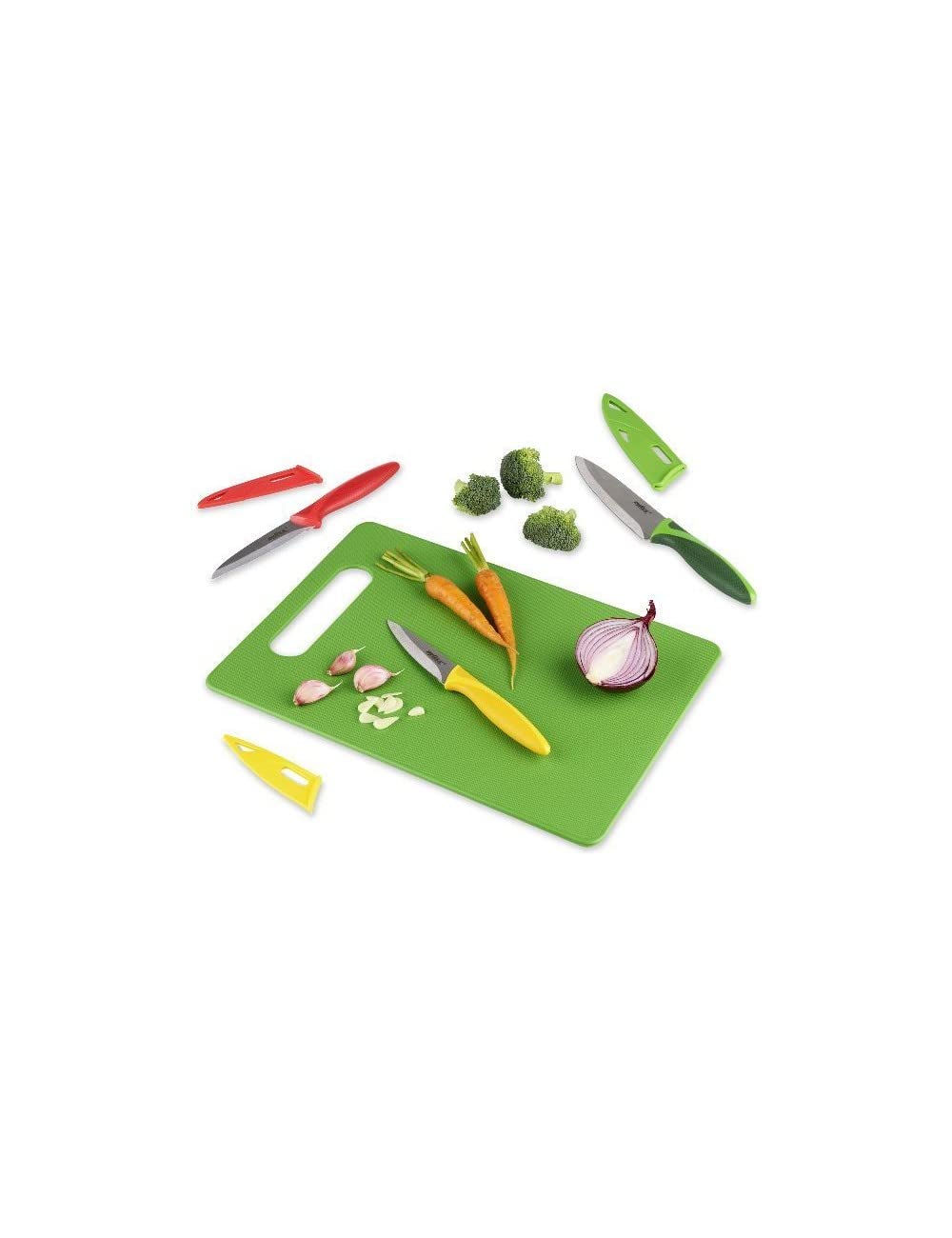 Amazon.com: Zyliss E910047 4 Piece Knife and Chopping Board Set