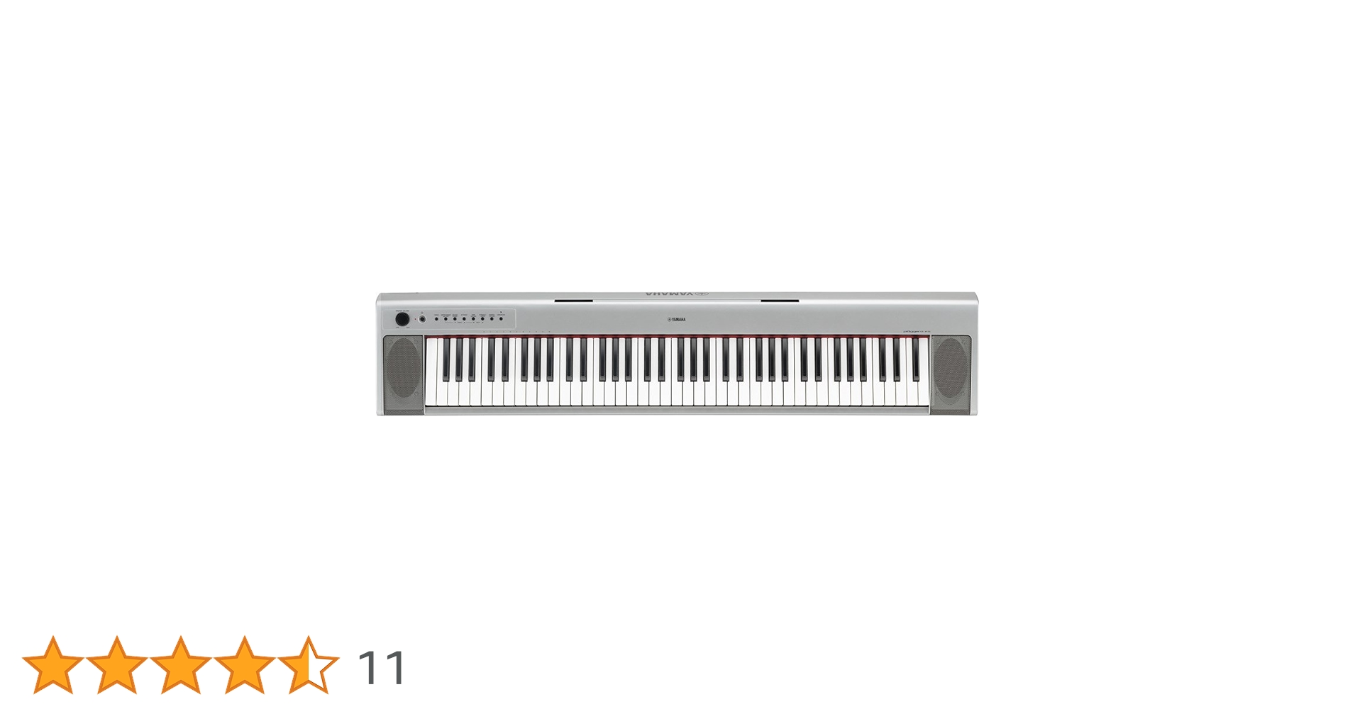 miiiii＊ YAMAHA　電子ピアノ　NP-31S　76鍵盤　シルバー miiiii＊ YAMAHA 電子ピアノ NP-31S 76鍵盤 シルバー miiiii