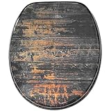 Sanilo Tapa de inodoro, gran selección de atractivos asientos para WC de madera y duradera (Vintage)