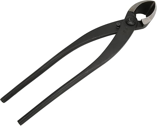 Shanrya Bonsái - Cortador de ramas cóncavas de 11 pulgadas de longitud, herramientas de jardinería de acero al manganeso con mango ergonómico para