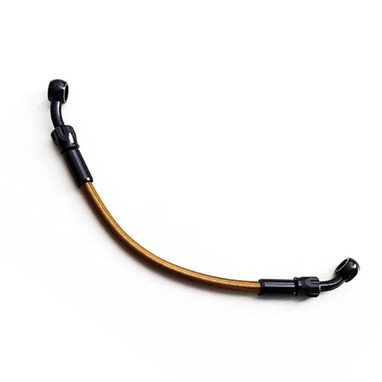 Motorcycle Brake Hose AN3 M10 28°-45° Motorcycle ATV Dirt Pit Racing Bike Hydraulic Clutch Tube Master Cylinder Brake Oil Hose Line Pipe Accessories(2000mm)