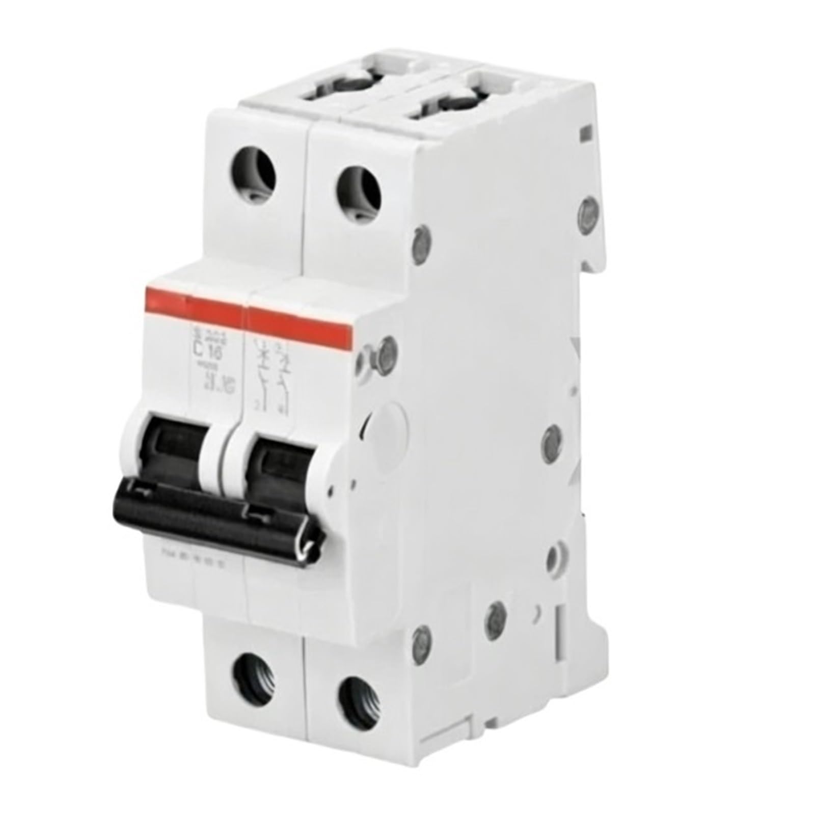 Disjoncteur miniature S202-D 16A pour tableau électrique domestique