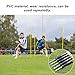 Soccer Field Corner Flags, 4pcs Square Flags, 4pcs 2 Section 1.5m Soccer Poles Soccer Equipment, Corner Flags for Soccer Field, Soccer Poles for Training