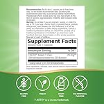 Nature's Way 7-KETO, DHEA Metabolite, Metabolism Support Supplement*, 25mg Potency Per Serving, 60 Capsules - Image 5