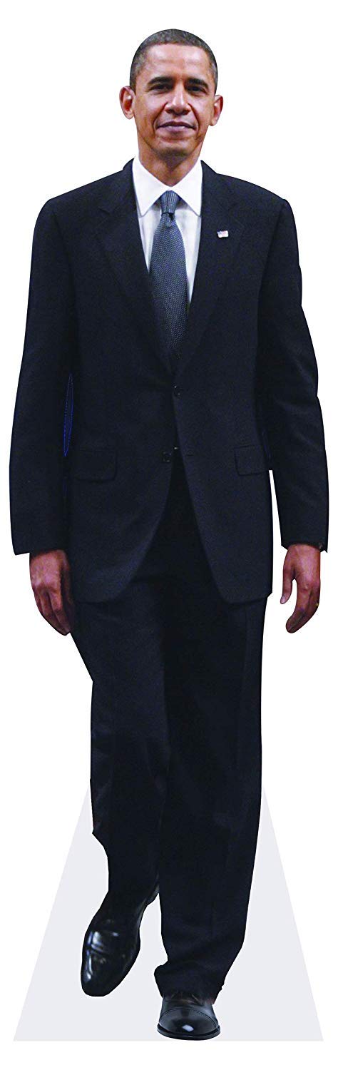 aahs!! Engraving Barack Obama and Michelle Life-Size Standup Poster (Obama Life Size Poster)