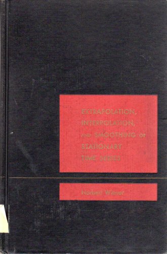 Extrapolation, Intepolation, and Smoothing of S... B000T6DWHI Book Cover
