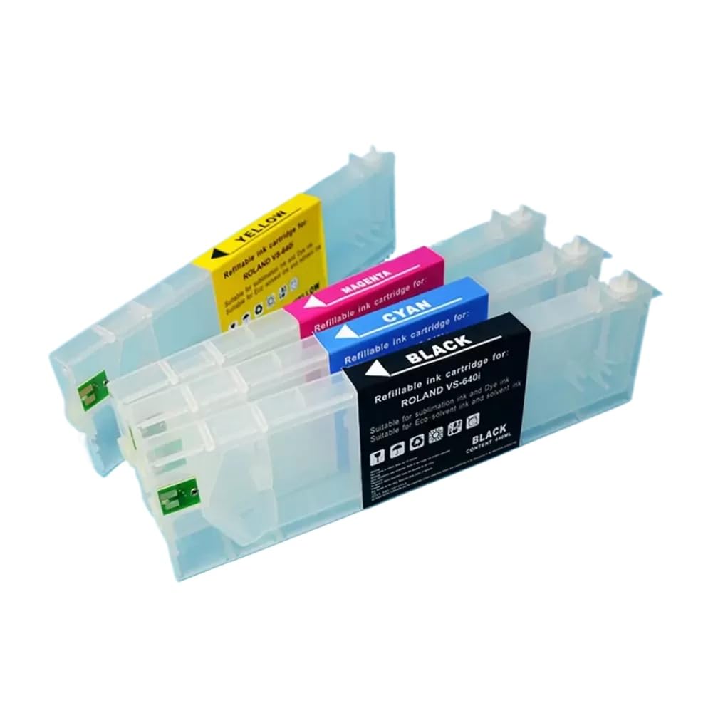 440ML ECO-SOL MAX Compatible with Roland BN-20 SolJet PRO II SP-i Series 6Colors Options ESL3(Yellow)