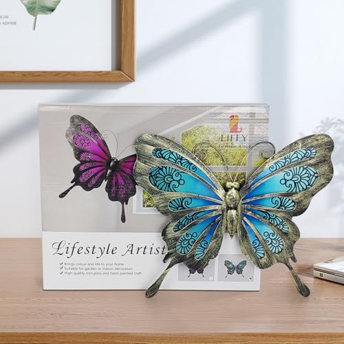 Decoración de mariposa de metal LIFFY 50% OFF - $9.99