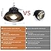 CANAGROW LED Grow Lights for Indoor Plants, High Intensity COB LED Grow Light Full Spectrum, Sunlike White LED Plant Light Growing Lamp, Wide Angle Glass Lens, No Fan No Noise