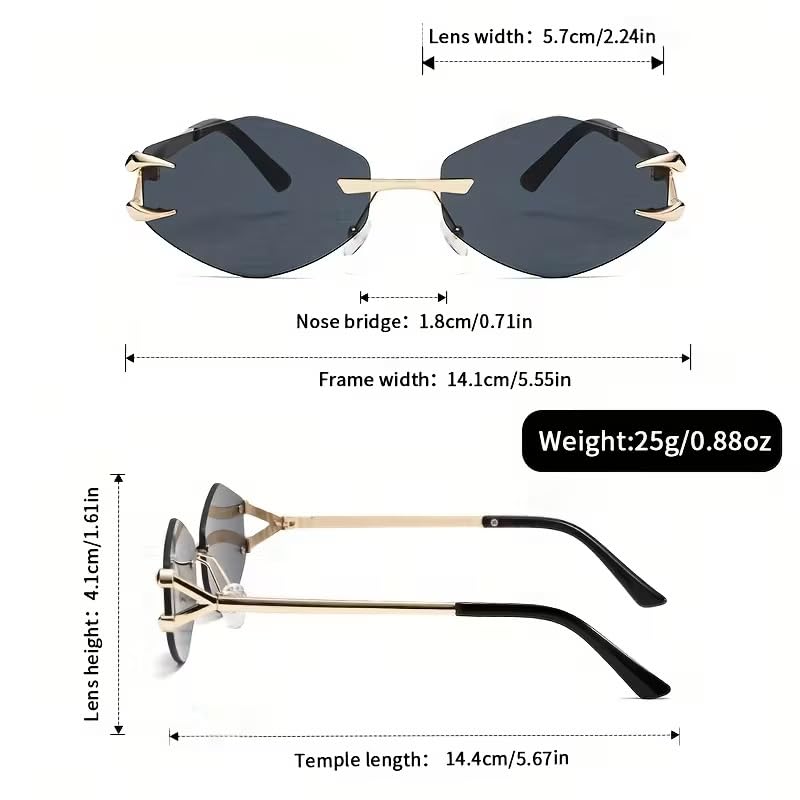Image of RICHORS Unisex Light Weight Sunglasses Rectangular Inspired By Mc Stan Bigg Boss Winner 16 (Black Sunglass),Non-Polarized