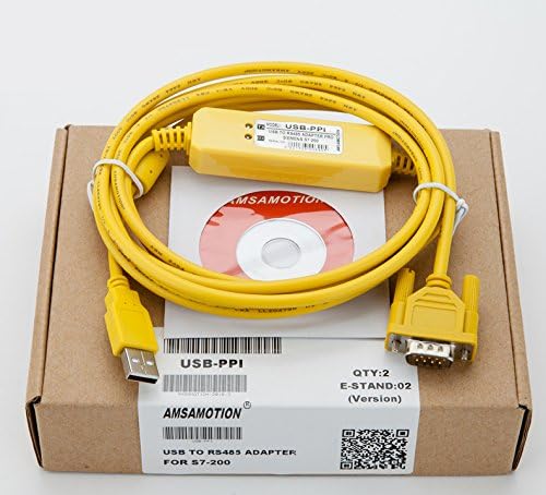 INFORMIC USB-PPI Programmer Cable USB to RS485 Adapter for Siemens S7-200 PLC