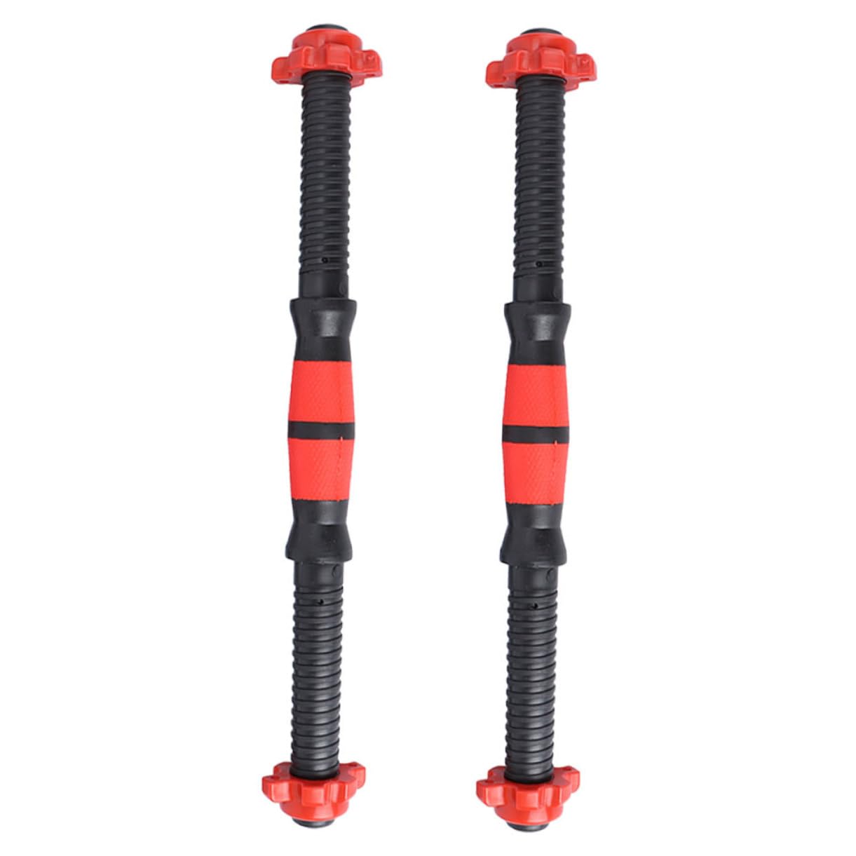 KESYOO 1 Set Dumbbell Bar Nuts Bar for Dumbbell Fitness Device Fitness Equipment Weightlifting Equipment Rod Pvc