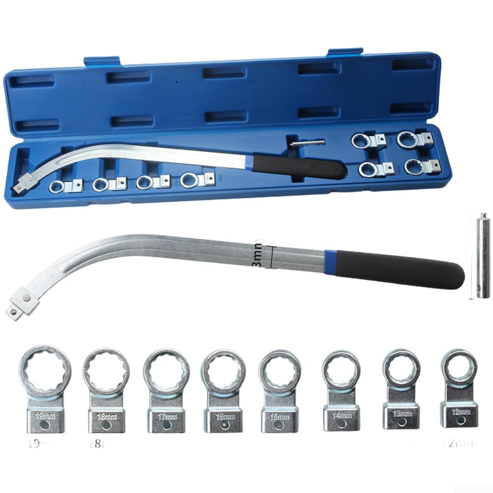 Set di chiavi metriche da 10 pezzi, lunghezza 62 cm, strumento