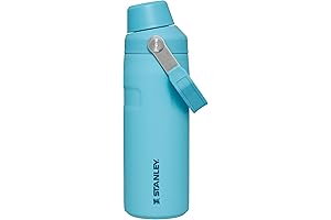 IceFlow Fast Flow Water Bottle 16- 50 OZ | Angled Spout Lid