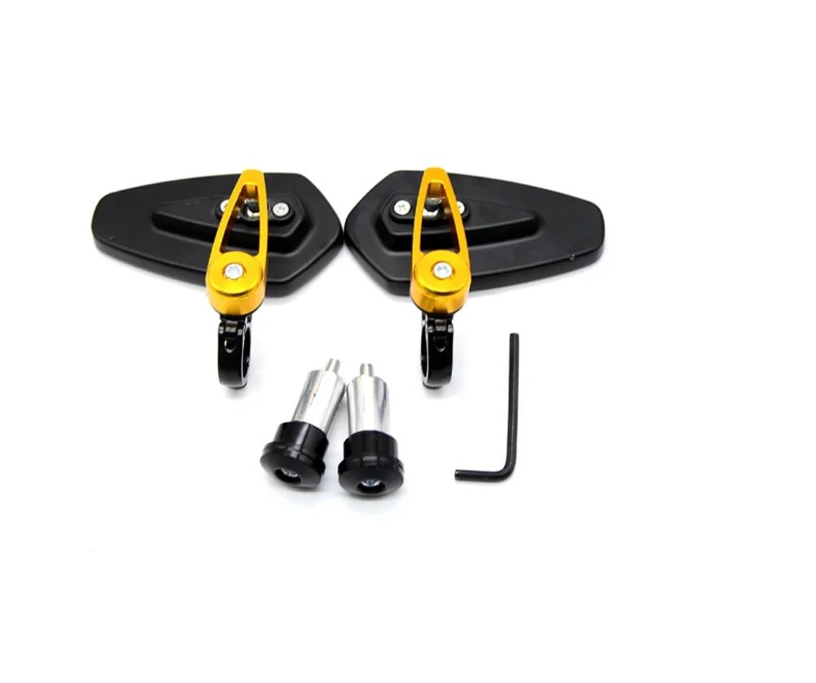 Espejos de manillar de moto que eliminan vibraciones en FZ6N MT03