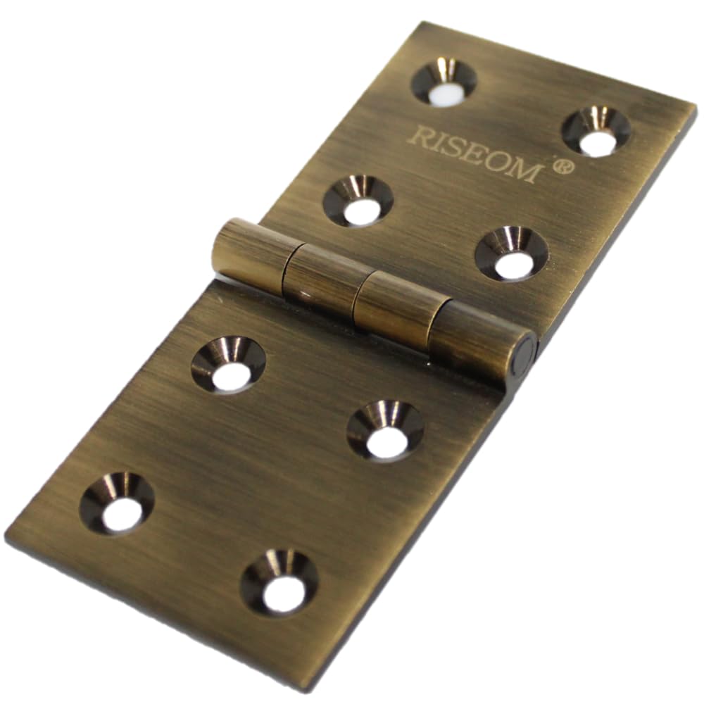 Antique Brass Table Hinges - Pack of 4 -7