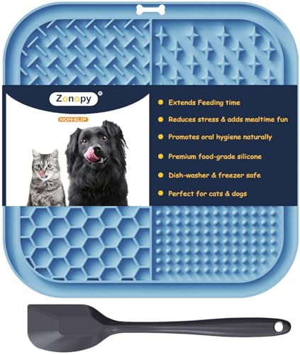 Zonopy Licking Mat for Dogs & Cats with Suction Cups, 1...