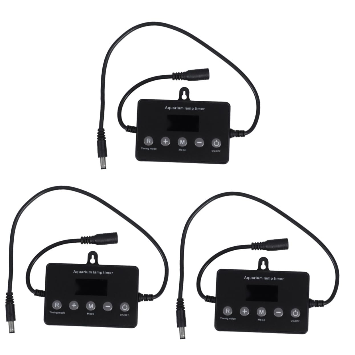 OSALADI 3 Stücke Aquarium Licht Controller Dimmer Timer Universal 12-24v Weiche Sunrise Sunset