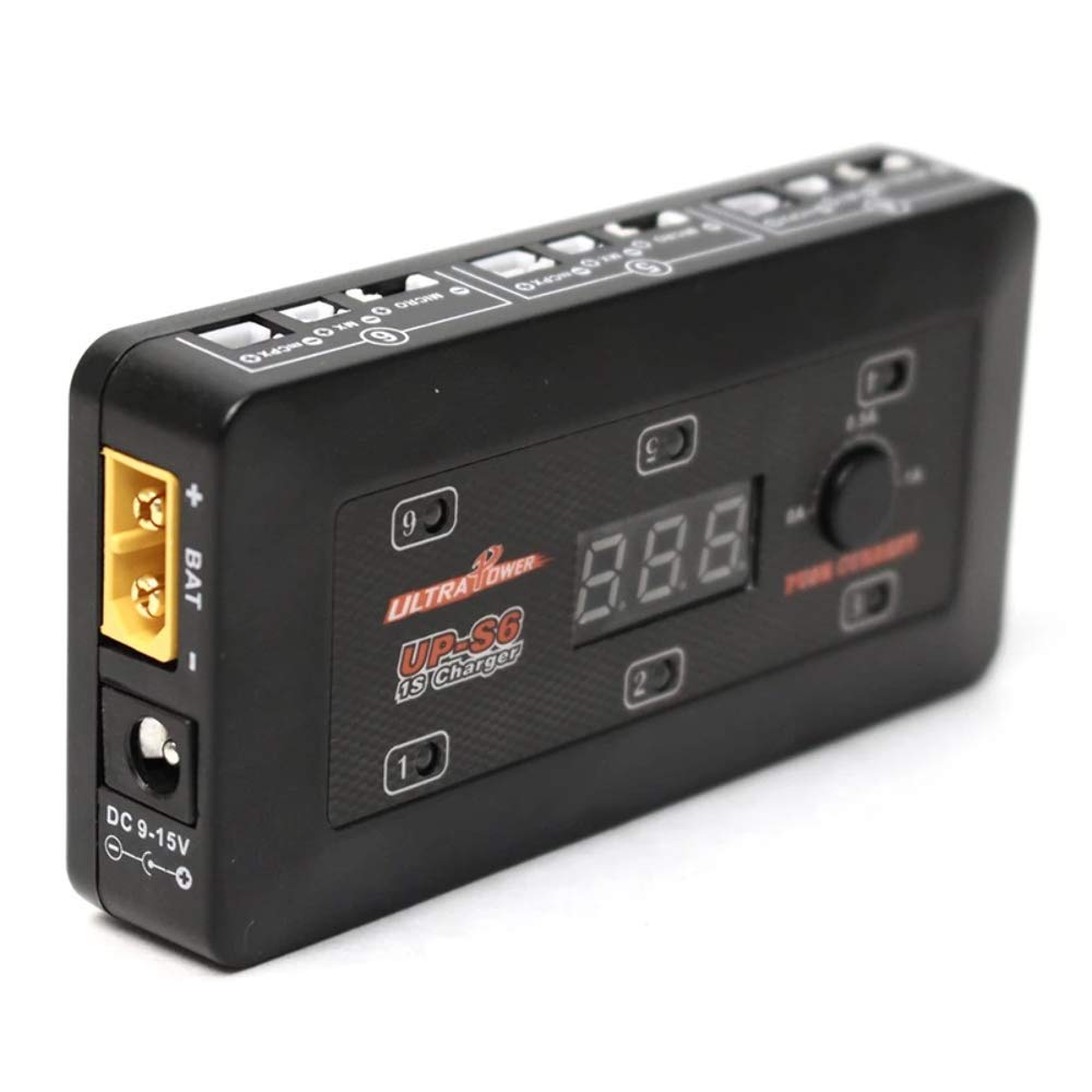 Ultra Power Technology UPS6 25W 1S x 6 Compact DC Charger UPS6