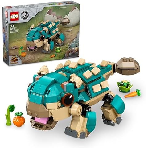 LEGO Jurassic World Baby Bumpy Ankylosaurus Toy Cover