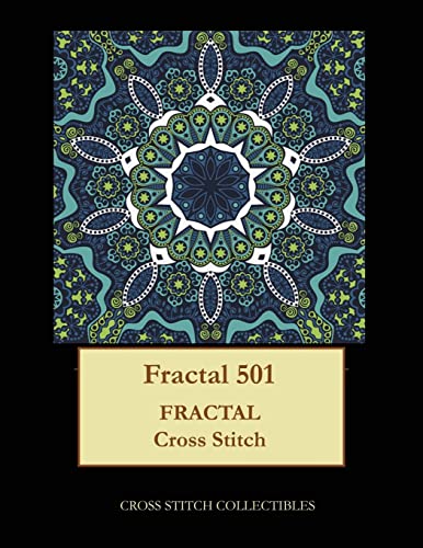 Fractal 501: Fractal cross stitch pattern