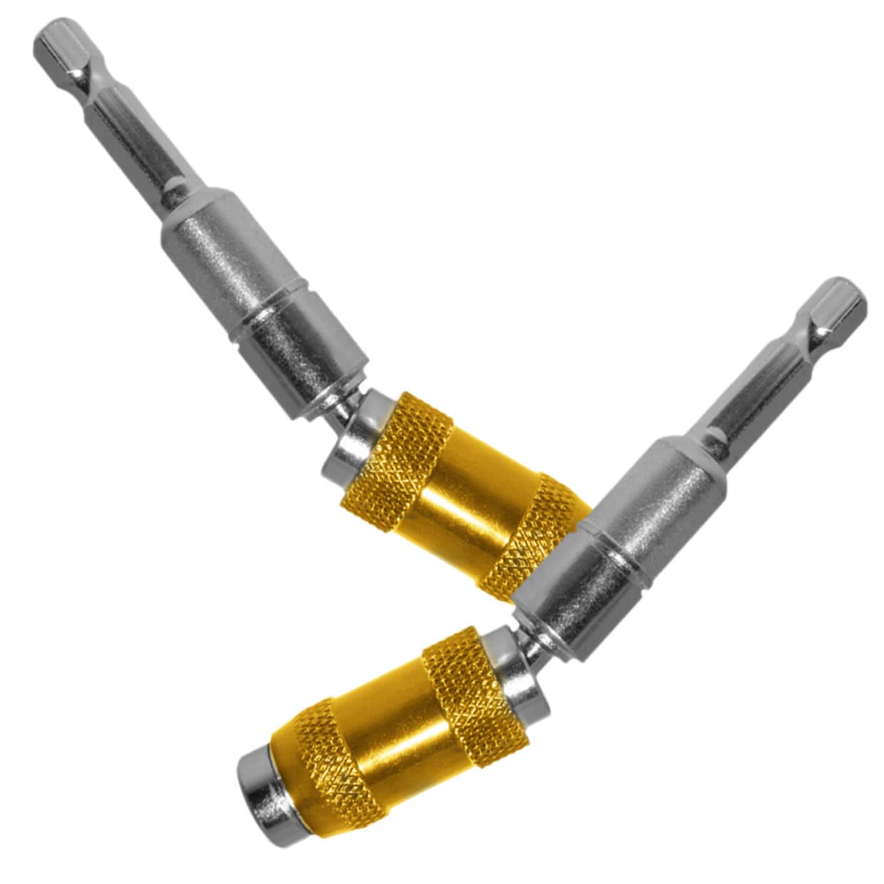 DOITOOL 6stücke Magnetischer Sechskantschaft Verlängerungsbohrer Drehbarer Bithalter Für Präzise Arbeiten Mit Verschiedenen Winkeln Geeignet Für Akkuschrauber Und Handbohrer